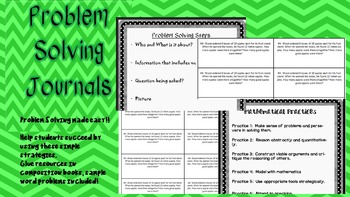 journal skill problem solving