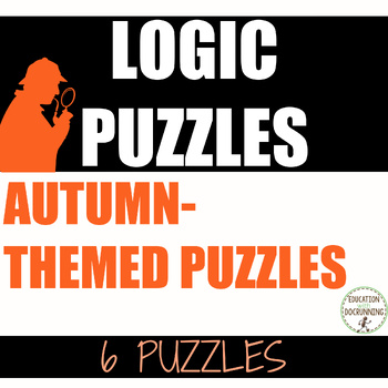 Thanksgiving Math Logic Puzzles and more for Autumn