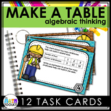Problem Solving - Make A Table {Task Cards}