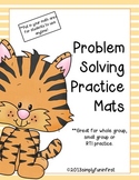 Problem Solving Math Mats and Resources for K-2
