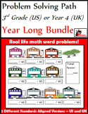 Problem Solving Path for 3rd Grade/ Year 4: Year Long Bund