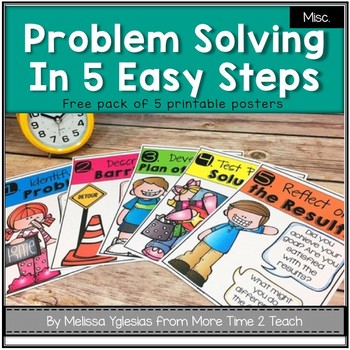 problem solving step poster