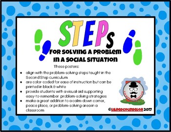 problem solving steps poster