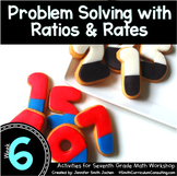 7th Grade Math Stations Bundle Problem Solving with Ratios & Rates