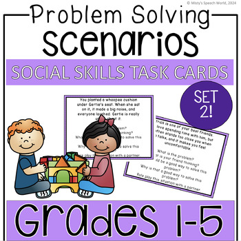 problem solving scenarios adults speech therapy