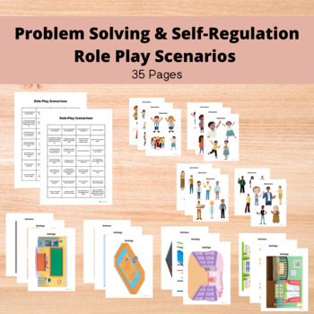 Preview of Problem Solving + Self-Regulation Role Play Scenarios