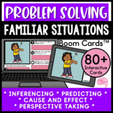 Problem Solving Situations No Prep Speech Therapy Boom Cards™