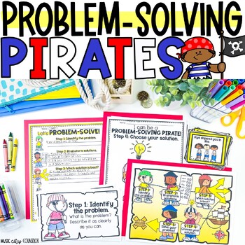 Preview of Problem-Solving Skills, Solving Small Problems, Conflict Resolution Lesson