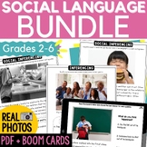 Social Skills + Pragmatic Language Activities Boom Cards Speech Therapy