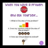 Problem Solving Steps FREEBIE Poster