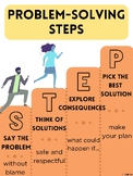 Problem Solving Steps: Social-Emotional Learning Digital D