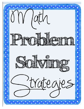 Preview of Problem Solving Strategies