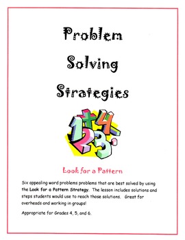 problem solving look for a pattern practice 1 6
