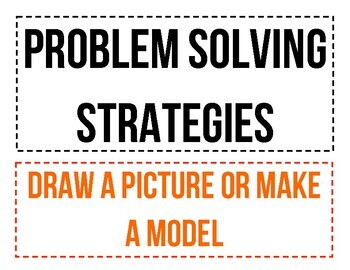 Preview of Problem Solving Strategies Poster