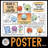 Problem Solving Strategies Poster & Labels - Become a Math Lawyer