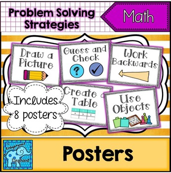 Preview of Problem Solving Strategies Posters