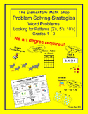 Problem Solving Strategies - Word Problems Grades 1 - 3
