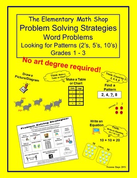 Preview of Problem Solving Strategies - Word Problems Grades 1 - 3