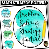 Math Problem Solving Strategy Posters Classroom Decor