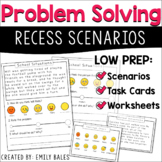 Social Skills l Social Problem Solving Scenarios : Recess
