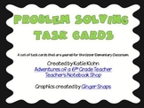 Problem Solving Task Cards for 4th-6th Grade