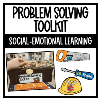 Preview of Problem Solving Toolkit | Social Skills, SEL for PreK, TK, Kinder, Sped