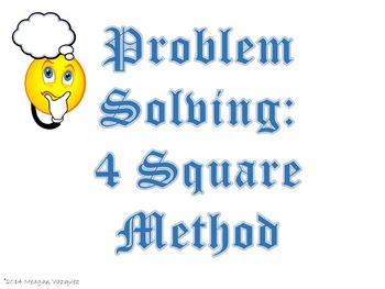 Preview of Problem Solving Unit