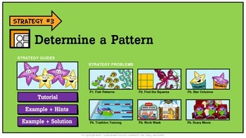 Preview of Problem Solving Unit 3: Determine a Pattern
