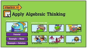 Preview of Problem Solving Unit 7: Apply Algebraic Thinking