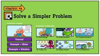 Preview of Problem Solving Unit 8: Solve a Simpler Problem
