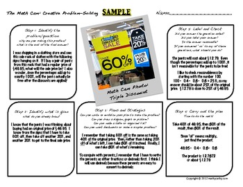 Preview of Problem-Solving Using Digital Photography: "The Math Cam" Template