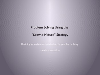 Preview of Problem Solving Using the "Draw a Picture" Strategy