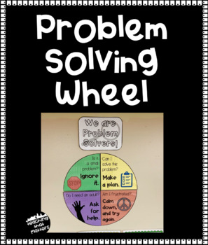 Preview of Problem Solving Wheel