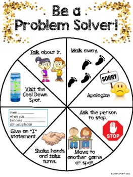 problem solving wheel lesson