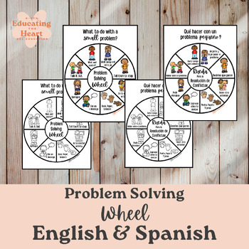 problem solving wheel in spanish