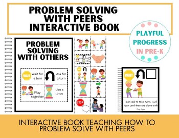 Preview of Problem Solving With Others - Interactive Social Story, Pre-K/Kindergarten