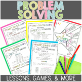 Preview of Problem Solving | Word Problems | Lesson Plans | Guided Math Workshop