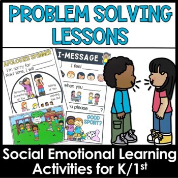 Preview of Problem Solving and Conflict Resolution Activity Bundle