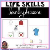 Problem Solving and Predicting Concepts in Laundry Decisio