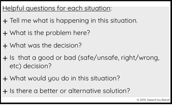 problem solving questions speech therapy adults