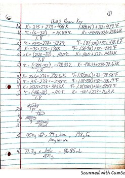 1 09 quiz problem solving in chemistry