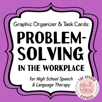 Preview of Problem-Solving in the Workplace for High School Speech and Language Therapy