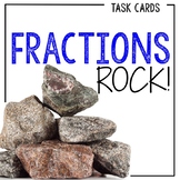 Fraction Word Problem Task Cards with Single & Multi-step 