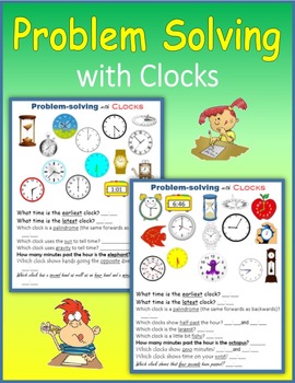 Preview of Problem Solving with Clocks