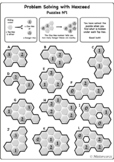 Problem Solving with Hexceed - 3 Puzzle Worksheets