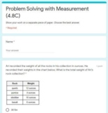 Problem Solving with Measurement Digital Quiz (4.8C)