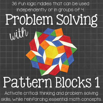 Preview of Problem Solving with Pattern Blocks 1 Math Centers