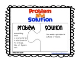 Problem and Solution Activity Pack