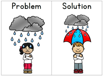 Preview of Problem and Solution - Anchor Chart and Reading Response