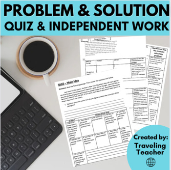 Preview of Problem and Solution: ELA Test Prep, Reading Passages & Skills